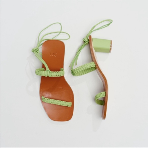 LOQ Shoes - New LOQ Leona sandals in Pomelo green EUSize 38